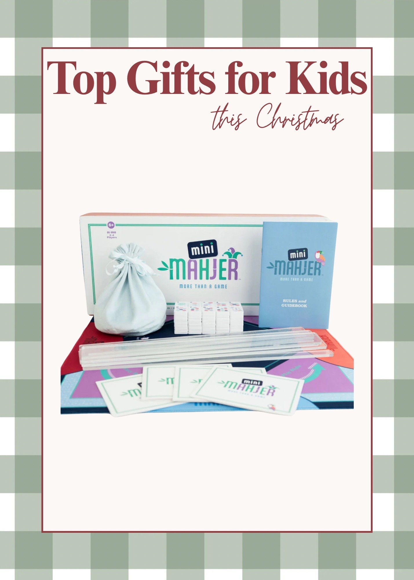 For all the Mahjong loving mamas, this is a must for your kids this Christmas!!

#LTKGiftGuide #LTKKids #LTKFamily