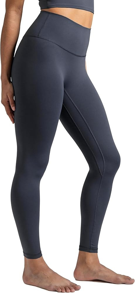 Colorfulkoala Dreamlux No Front Seam Leggings for Women 25"/28" Inseam, Seamless High Waisted But... | Amazon (US)