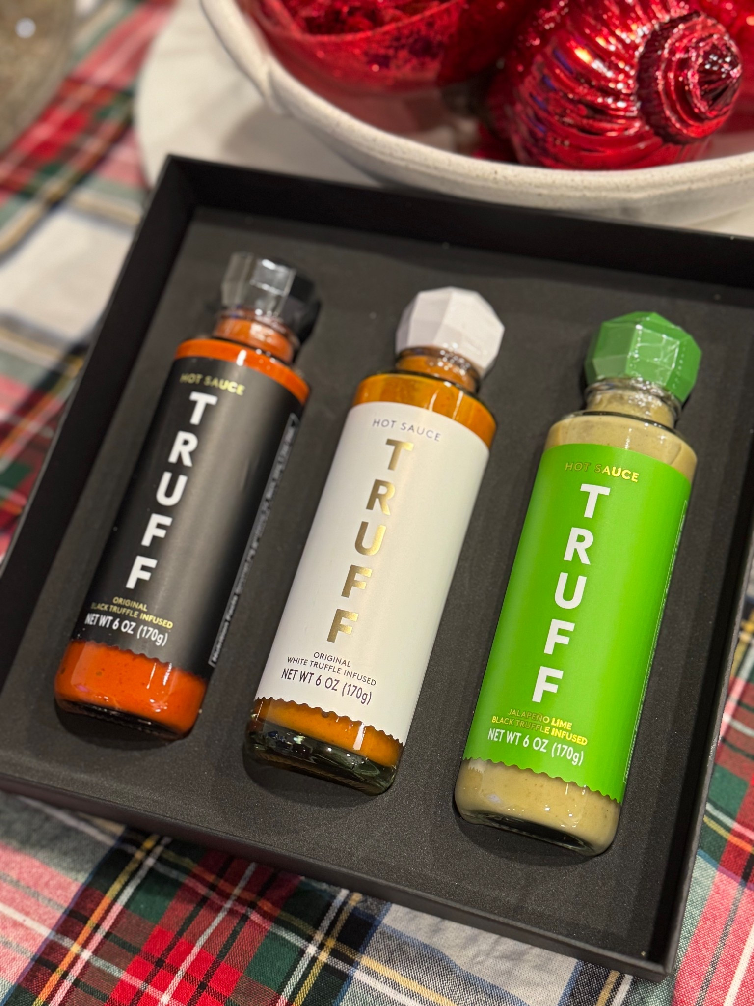 A gift idea for the person who has everything and like a little bougie spice in their life. This hot sauce is delish. The green is my fave to add to just about everything. Try it on popcorn with. Sprinkle of Parmesan. 💋 

Sale alert. 


#LTKCyberWeek #LTKHome #LTKHoliday