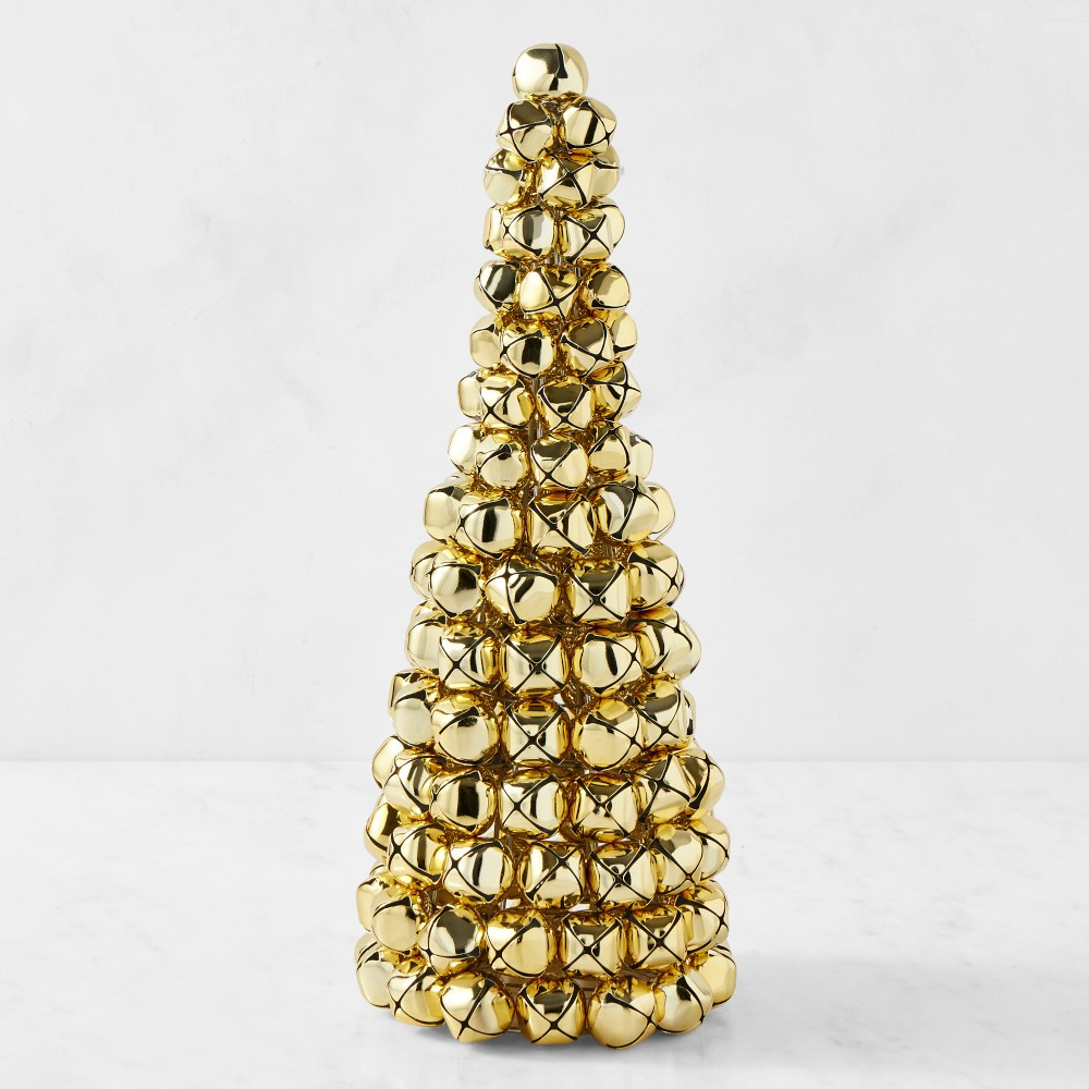 Gold Jingle Bell Tree | Williams-Sonoma