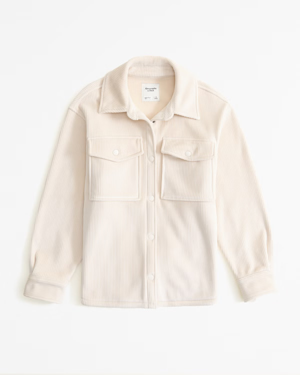 Corduroy Shirt Jacket | Abercrombie & Fitch (US)
