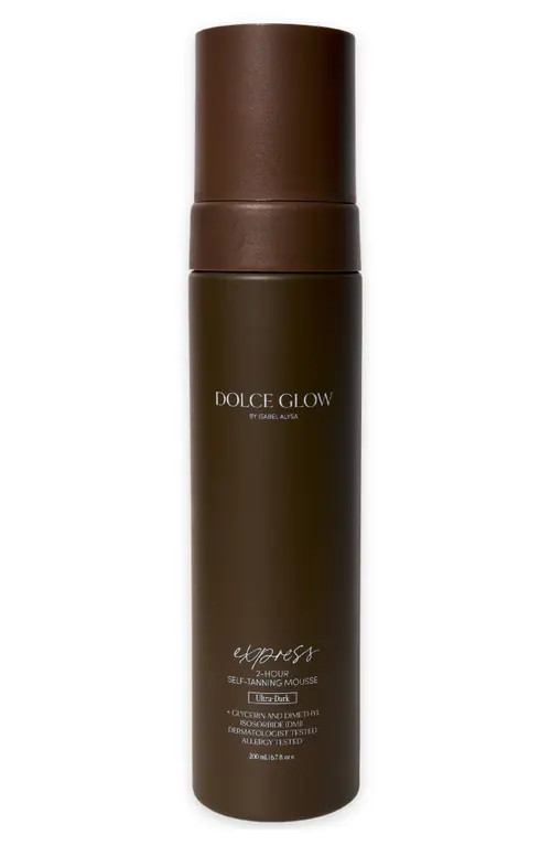 Dolce Glow by Isabel Alysa Express Mousse 2-Hour Self-Tanning Mousse Ultra Dark at Nordstrom | Nordstrom