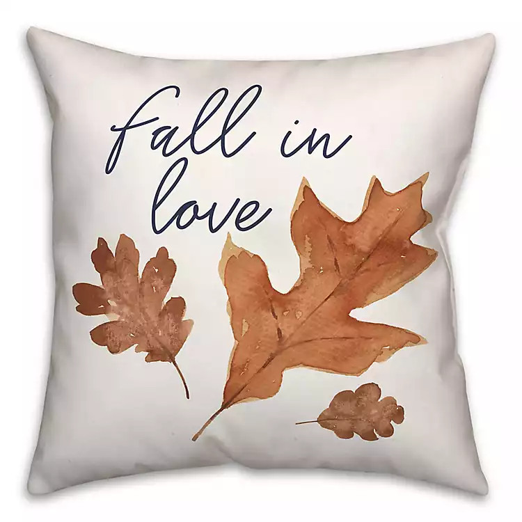 Fall In Love Pillow | Kirkland's Home