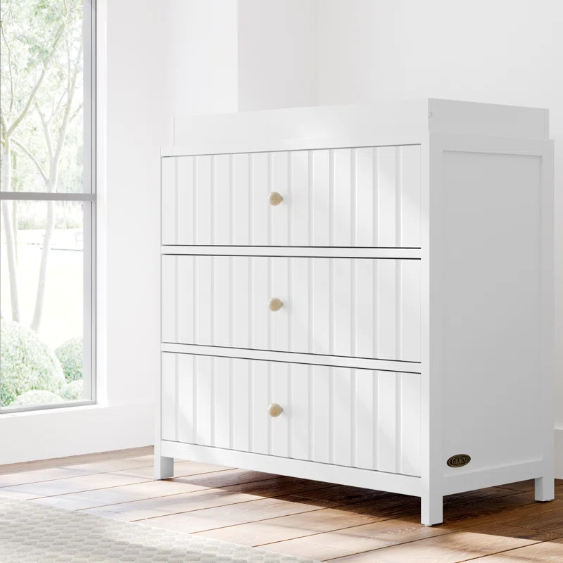 Graco Teddi 3 Drawer Chest With Changing Topper | Wayfair North America
