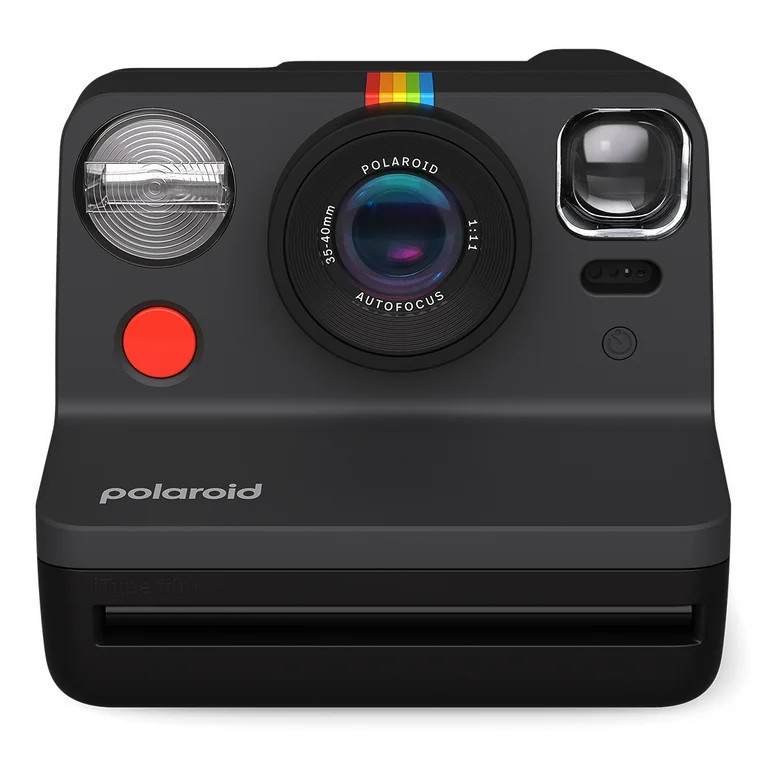 Polaroid Now Generation 2 i-Type Instant Camera with Autofocus 2-Lens System (Black) | Walmart (US)