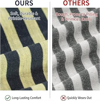 CHYRII Womens Oversized Striped T Shirts Short Sleeve Fashion 2026 Casual Crewneck Summer Y2K Clo... | Amazon (US)