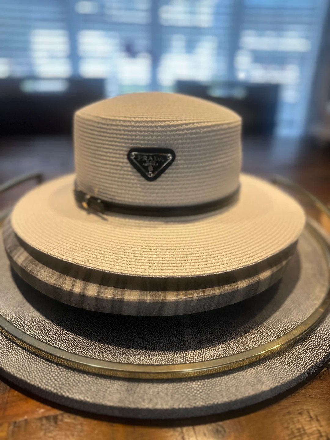 Prada Summer Hat. White & Black - Etsy | Etsy (US)