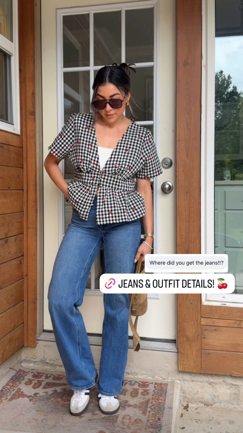Fave Jeans, Sunnies, and Spring Top!

#LTKdayinmylife #LTKgrwm #LTKootd