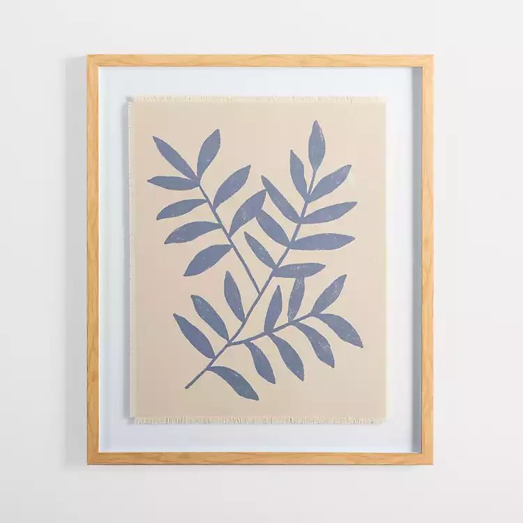 New! Neutral Spring Foliage Framed Art Print | Kirkland's Home