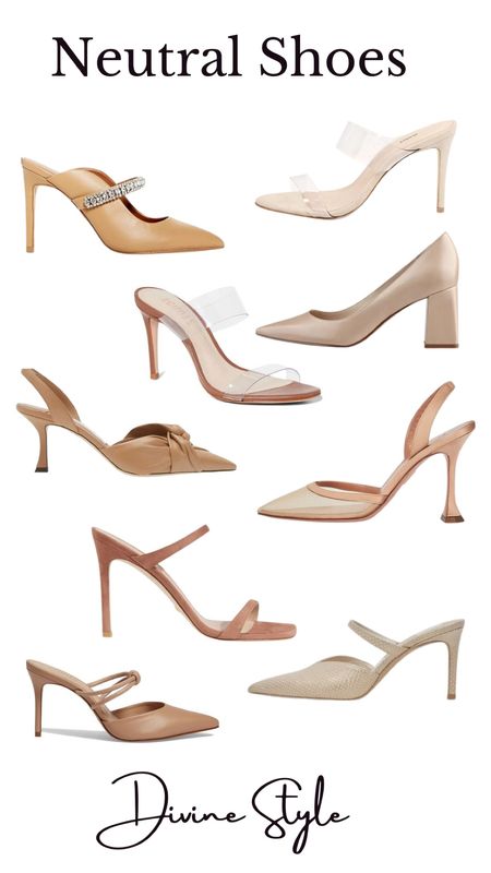 Neutral shoes or skin-tone shoes are a must for every woman’s closet. Finding the right shade that matches your skin tone or wearing vinyl heels or sandals keeps eyes on your outfit, making your look stand out. Shop our favorites. 

#LTKfindsunder100 #LTKshoecrush #LTKstyletip
