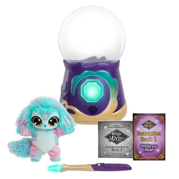 Magic Mixies Magical Misting Crystal Ball with Interactive 8 inch Blue Plush Toy and 80+ Sounds a... | Walmart (US)