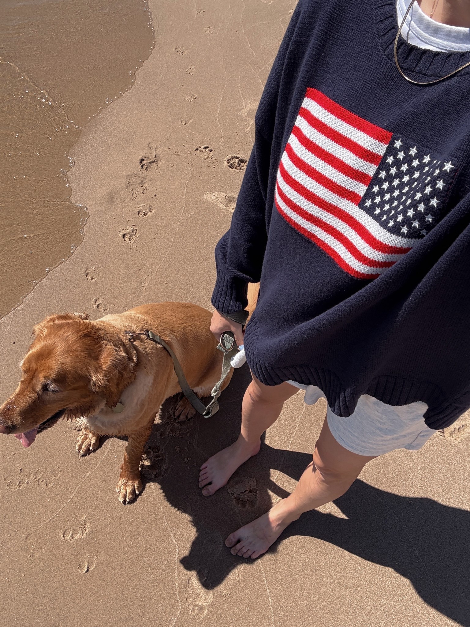 The best American flag sweater for summer - sized up one!

Sweat shorts are from my favorite matching sets from Old Navy. Run TTS.

#LTKSummerEdit #LTKFindsUnder50 #LTKSeasonal