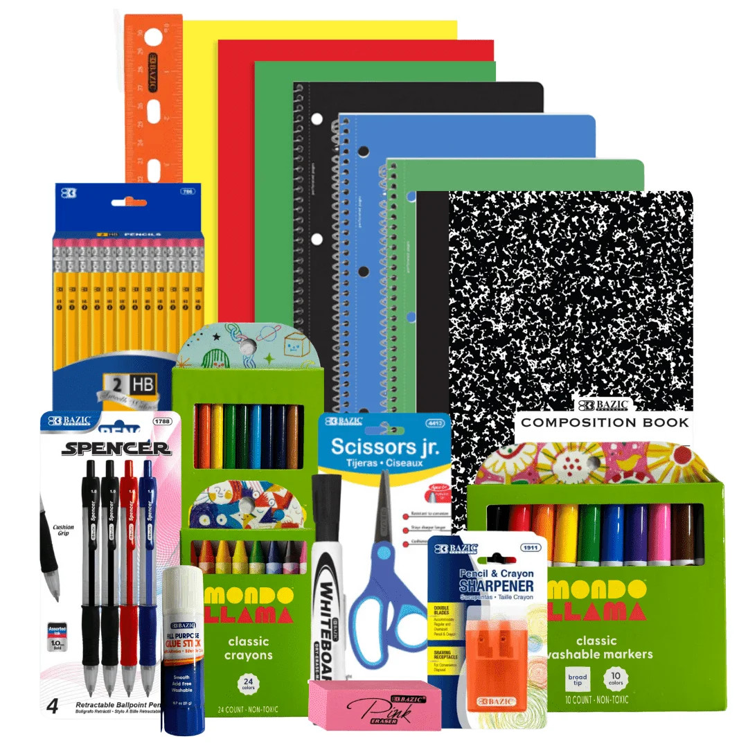 MWSC Essential Elementary and Middle  School Supply Bundle | Walmart (US)
