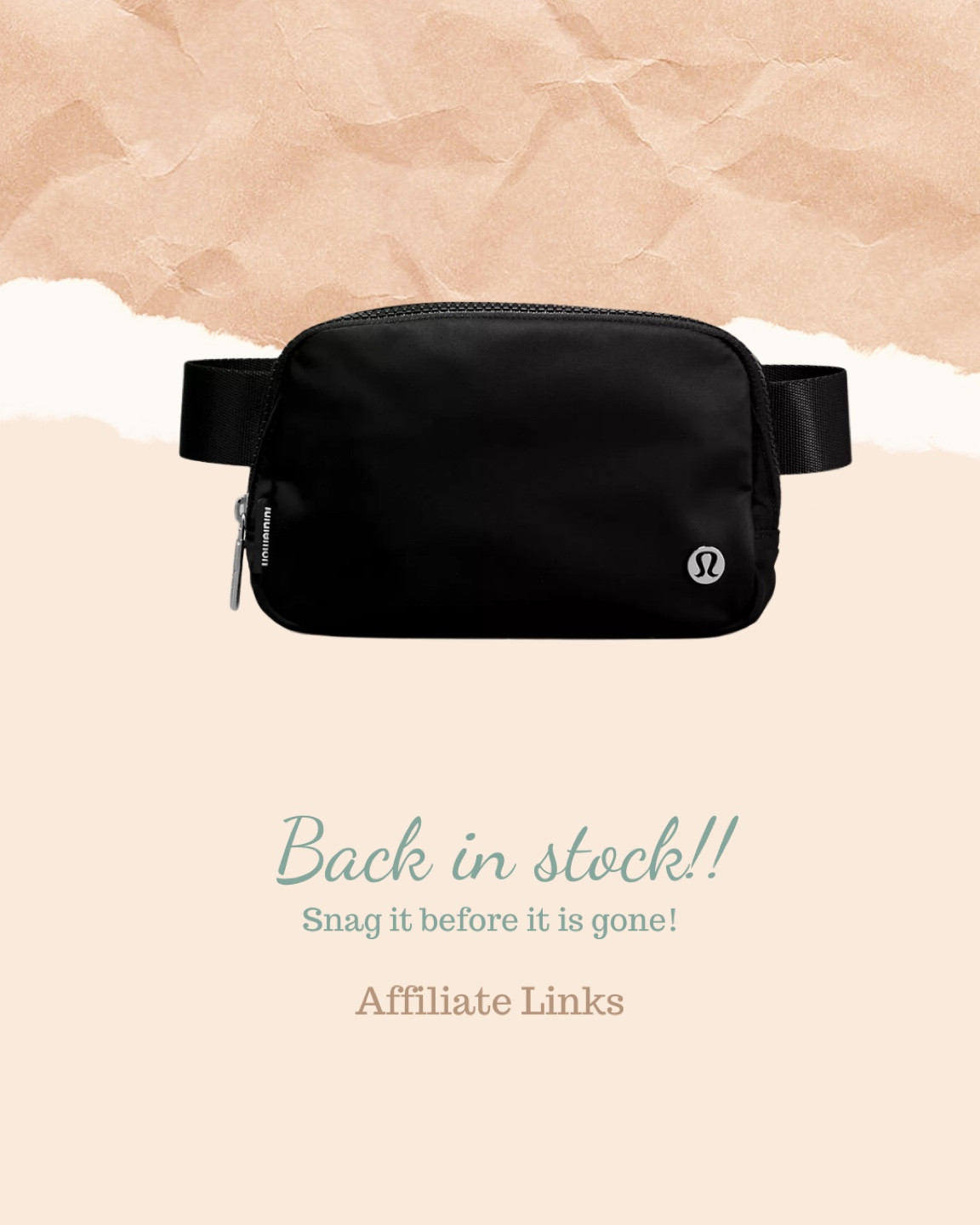 Lululemon belt bag is back in stock!! Hurry and grab yours before it’s gone! 

Belt bag, Lululemon, teen gift guide, teenager, tween gift idea, Lululemon bag, Lululemon, travel style, travel bag 

#LTKitbag #LTKunder50 #LTKCyberweek