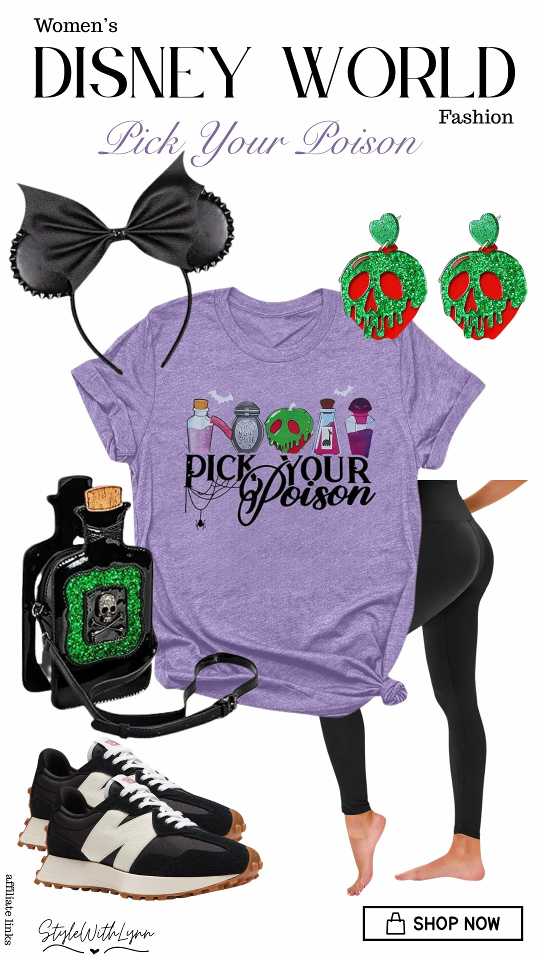 Pick your poison… 🖤🕸️✨

Serving up a little spooky season style with this fun Halloween-inspired tee that’s perfect for anyone who loves a little mystery, magic, and mischief. Pair it with your favorite fall accessories, cozy layers, and a touch of Disney-inspired flair for the ultimate haunted holiday look. 🎃👻

Save this spooky season outfit inspo and follow for more Disney-inspired looks, Halloween fashion, and magical outfit ideas! ✨

#PickYourPoison #SpookySeason #HalloweenOutfitIdeas #HalloweenStyle #DisneyStyle #DisneyWorldOutfits #DisneyBoundIdeas #FallFashion #HalloweenFashion 

 #LTKootd #LTKSeasonal #LTKTravel
