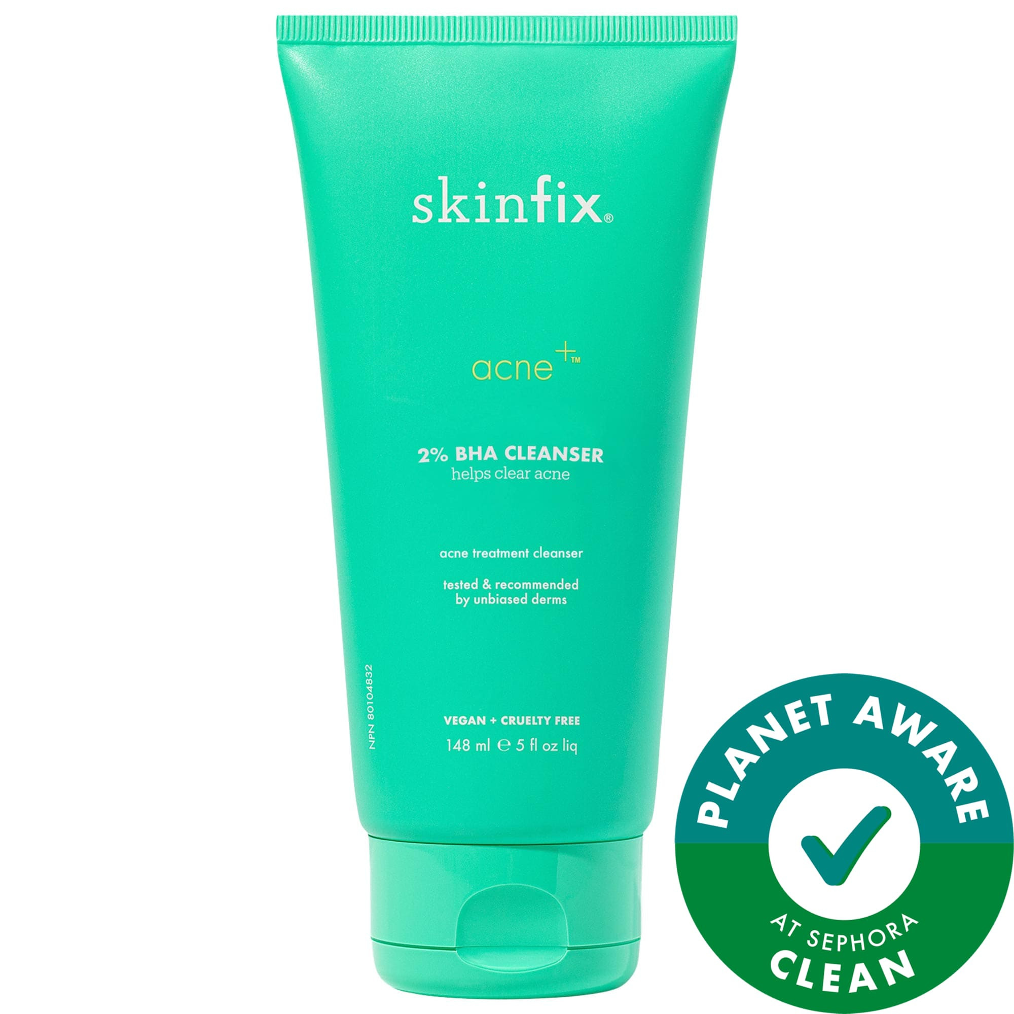 Skinfix Acne+ 2% BHA + Azelaic Acid + Niacinamide + AHA Cleanser 5 oz/ 148 mL | Sephora (US)