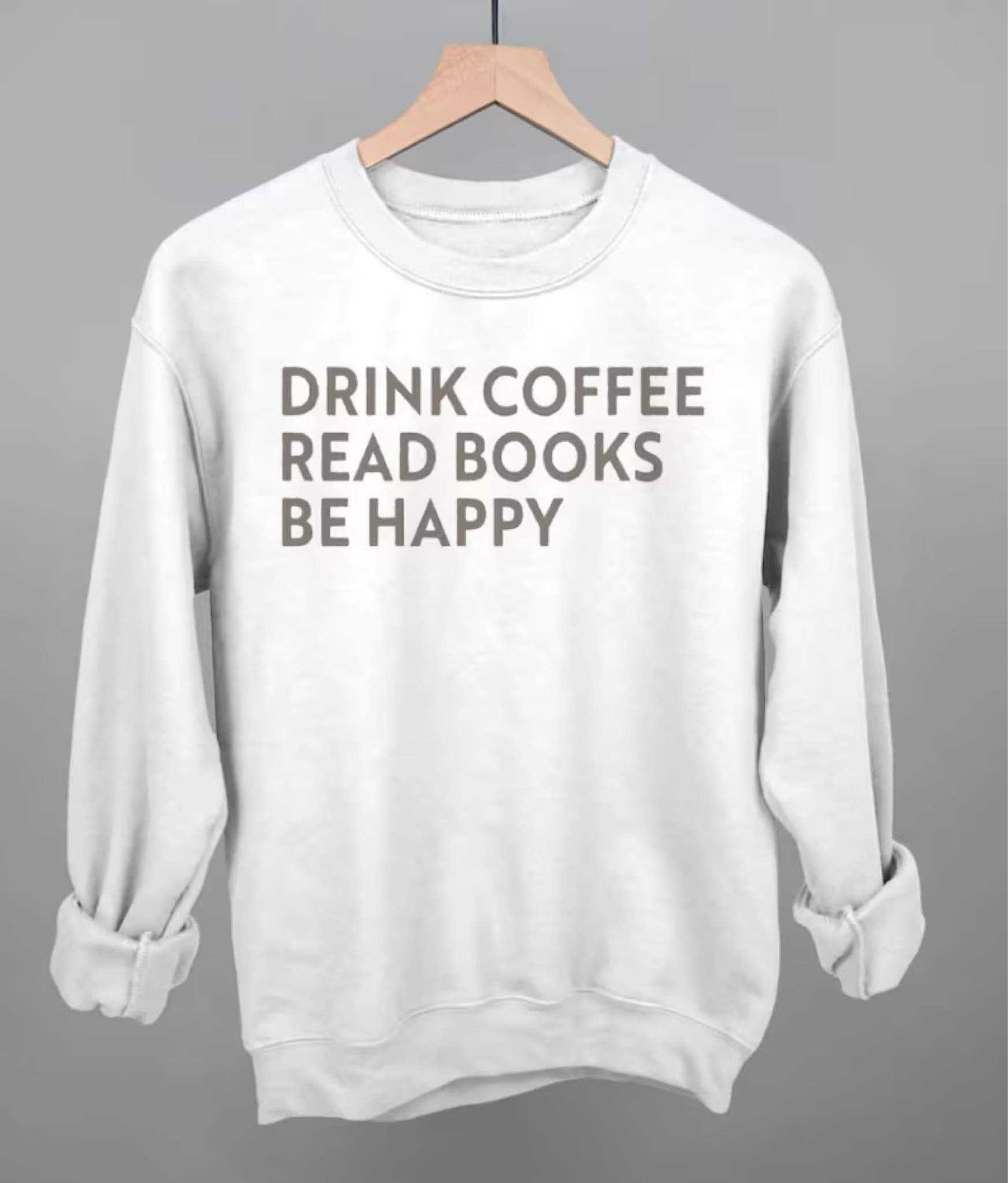 Personality pic in this sweatshirt form. 🤭☕️📚🫶🏻

#LTKGiftGuide #LTKsalealert #LTKfindsunder50