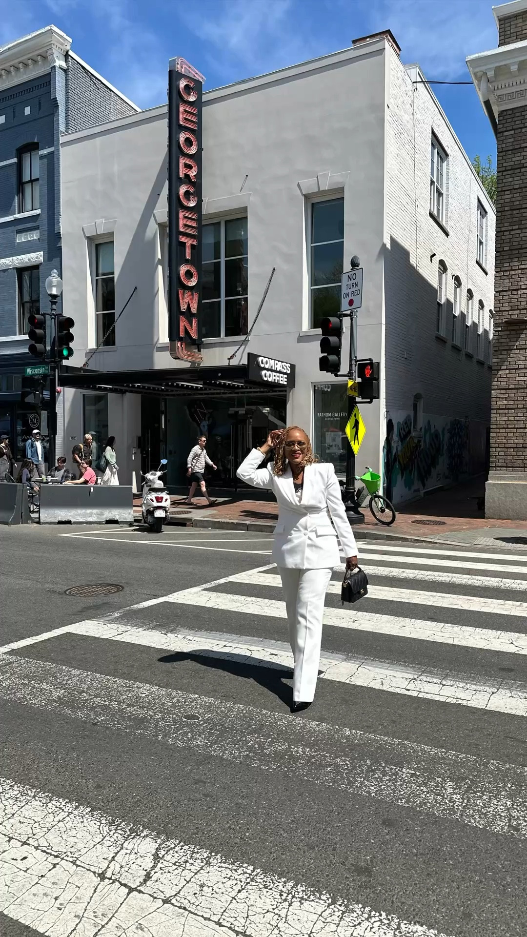 Showed up wearing a suit DC blogger event

#LTKdayinmylife #LTKWorkwear #LTKvlog