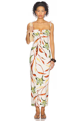 Montce Swim Petal Long Slip Dress in Rooted Floral from Revolve.com | Revolve Clothing (Global)