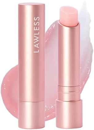 LAWLESS Women's Forget the Filler Lip Plumping Line Smoothing Tinted Balm, Pink Marshmallow, 0.09... | Amazon (US)