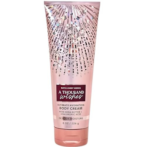 Bath & Body Works A Thousand Wishes Ultimate Hydration Body Cream, 8 Ounce | Amazon (US)