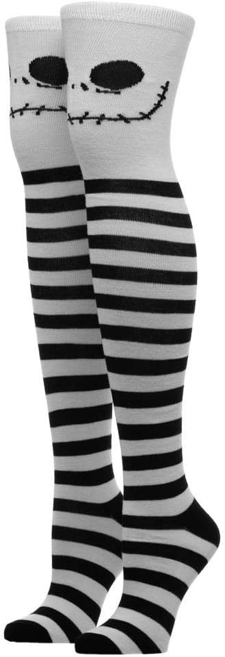 Jack Skellington Nightmare Before Christmas Thigh High Socks Nightmare Before Christmas Accessori... | Amazon (US)