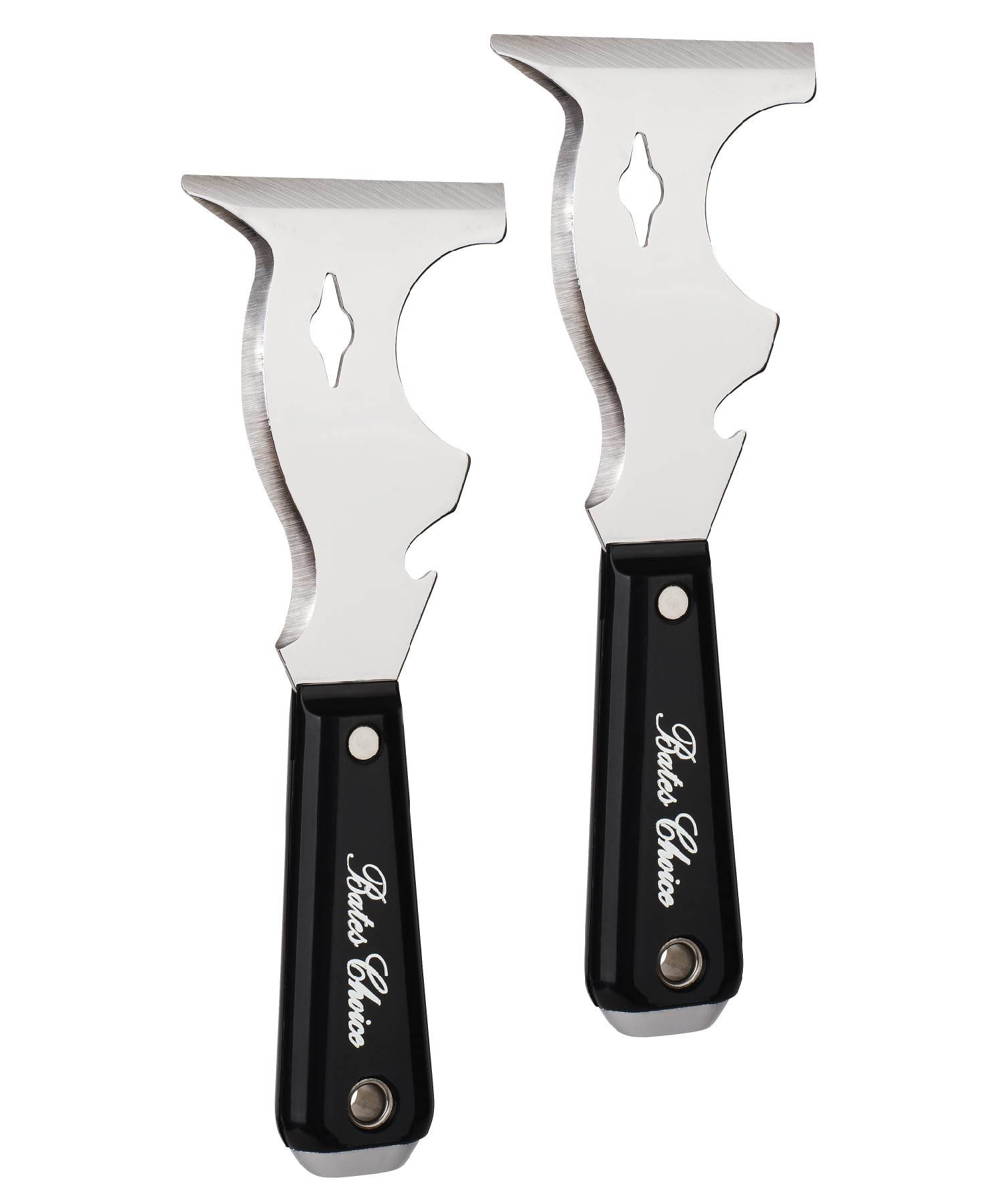 Bates- Paint Scraper, 10 in 1, 2 pcs, Metal Hammer End, Paint Scrapers for Wood, Putty Knife, Met... | Amazon (US)