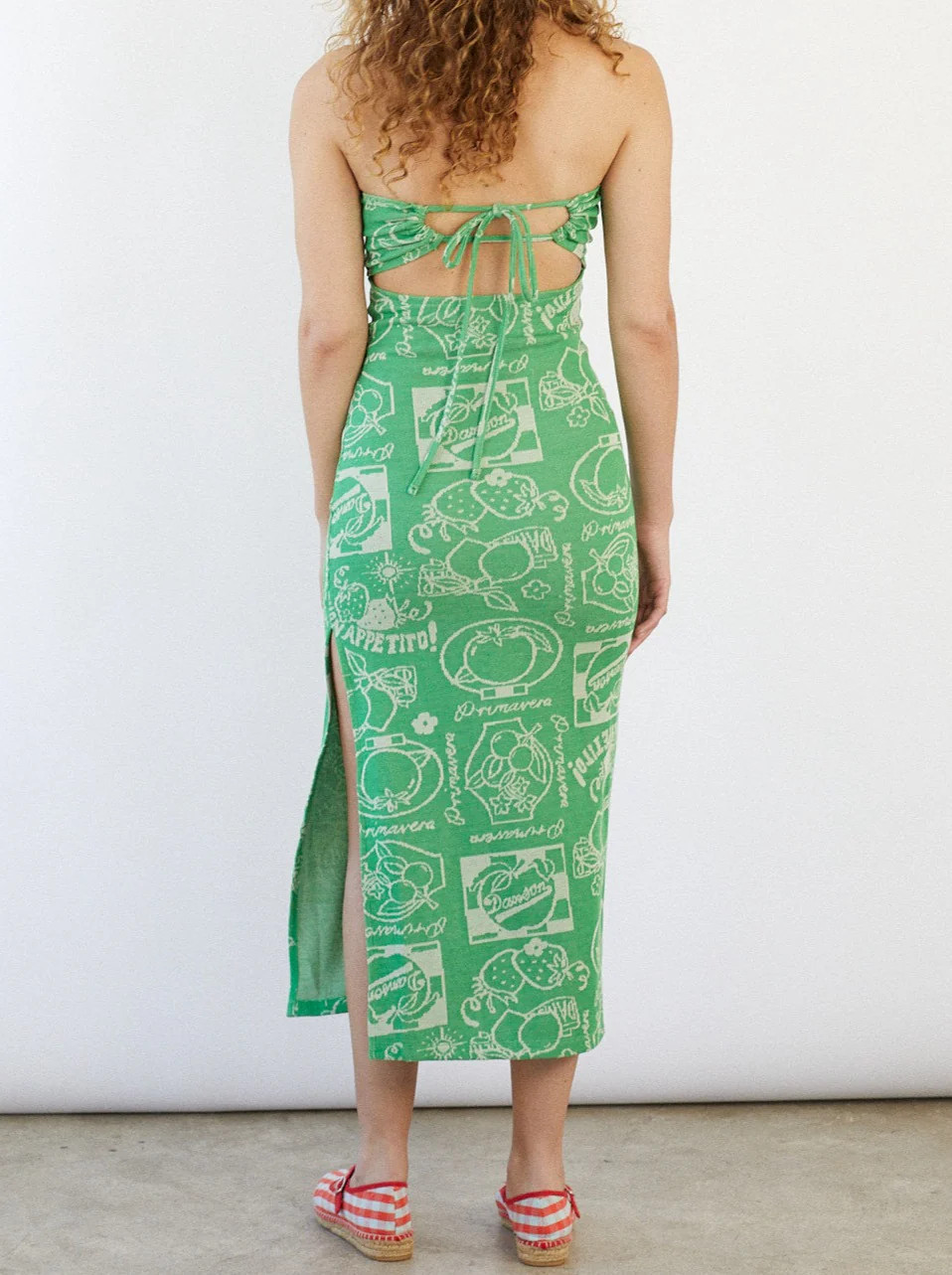 Fruit Label Jacquard Dress
                  
                  Damson Madder | Lisa Says Gah