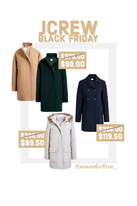 Jcrew Black Friday Peacoat / Coats are on major sale! 🧥
I own the 'Vail Parka’ style with the hoodie and it still looks brand new after years of wearing it!

#LTKGiftGuide #LTKCyberweek #LTKunder100