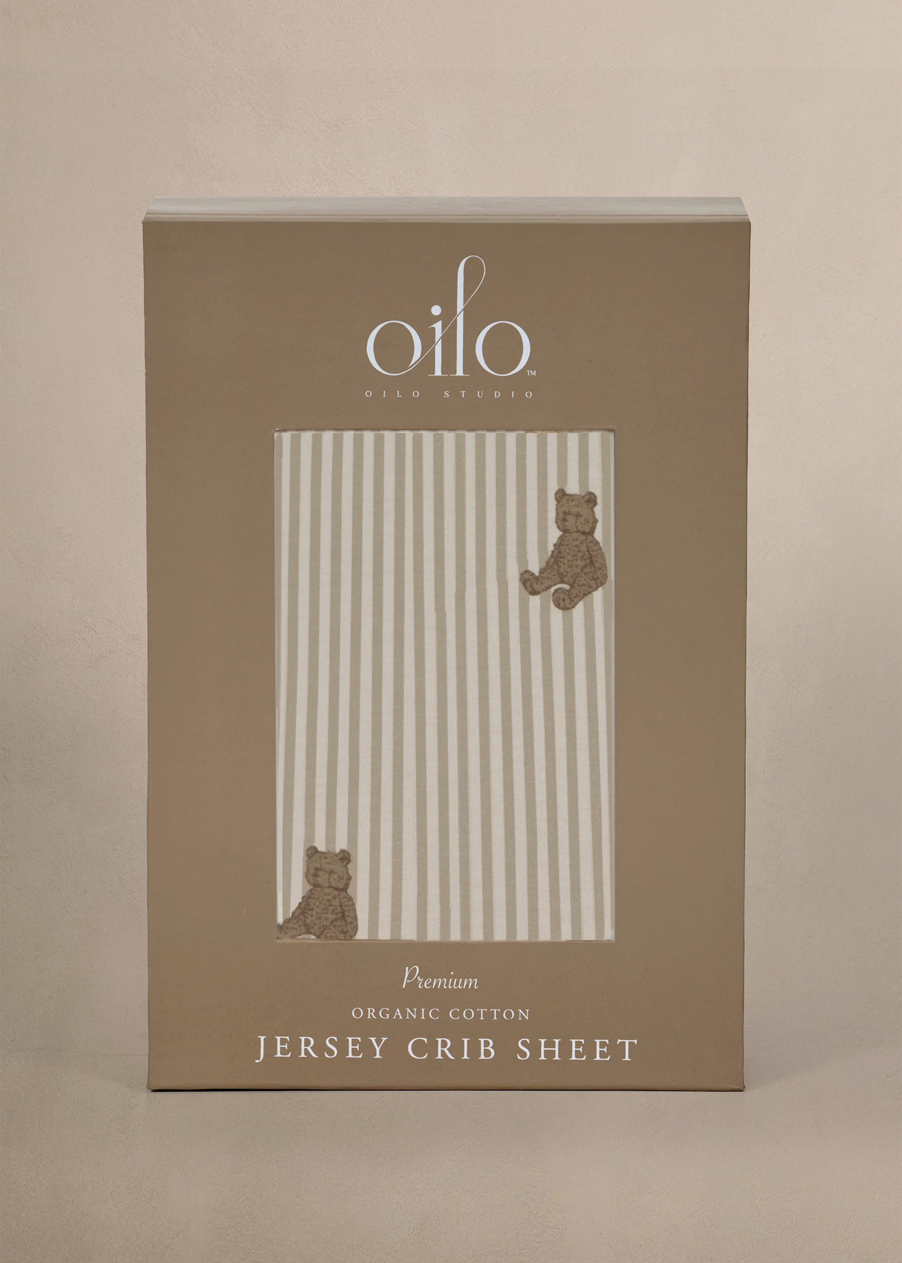 Bear - Premium Muslin Crib Quilt - IMPERFECT | Oilo Studio