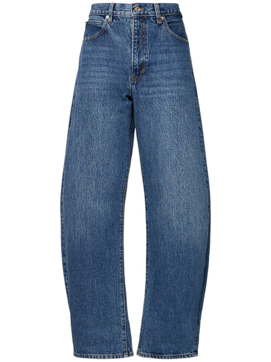 Jeans anchos con cintura alta | Luisaviaroma