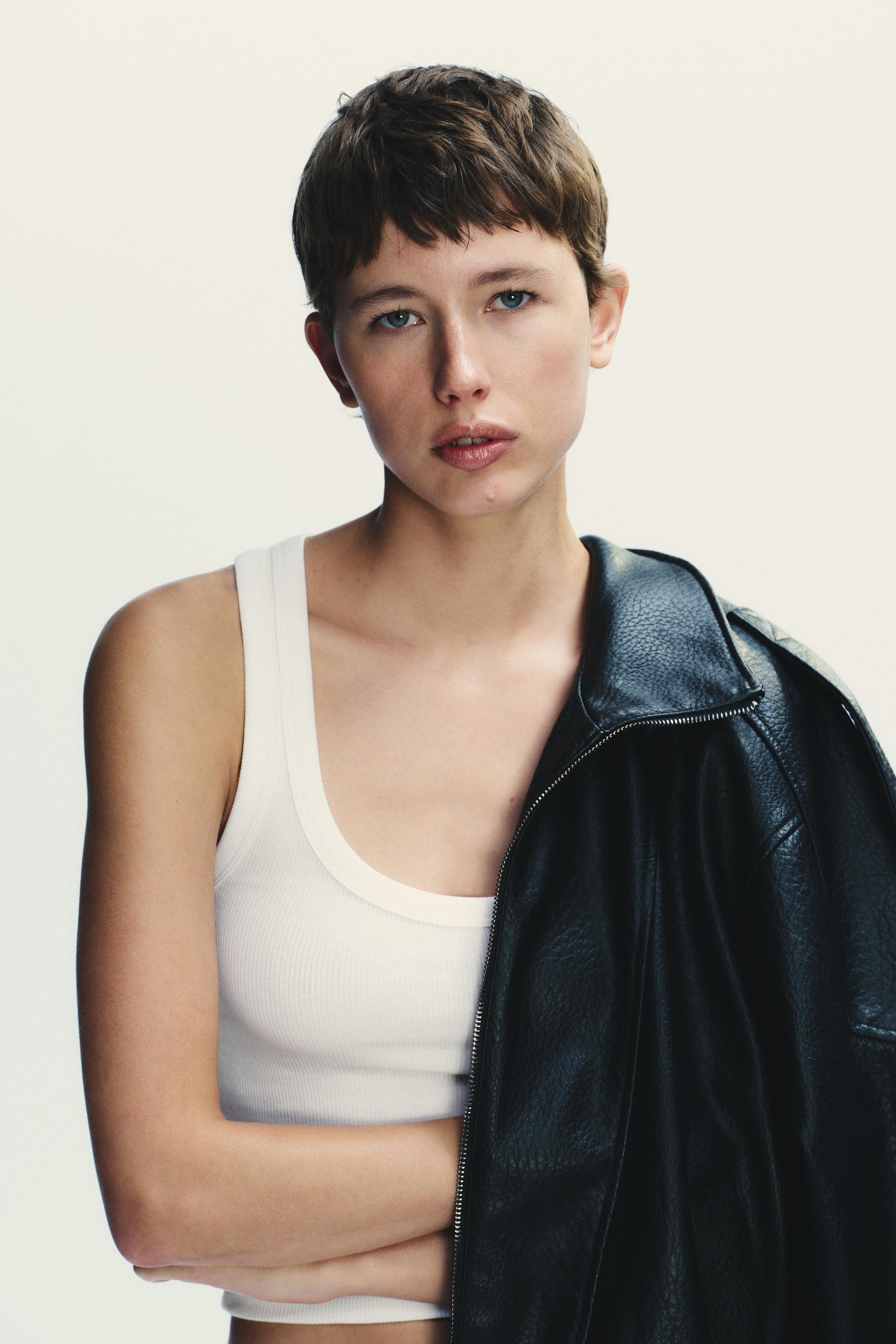 FAUX LEATHER JACKET | Zara US