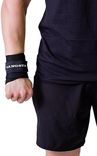 Sling Shot Mark Bell's Gangsta Wrist Wraps for Weightlifting and Bodybuilding | Amazon (US)