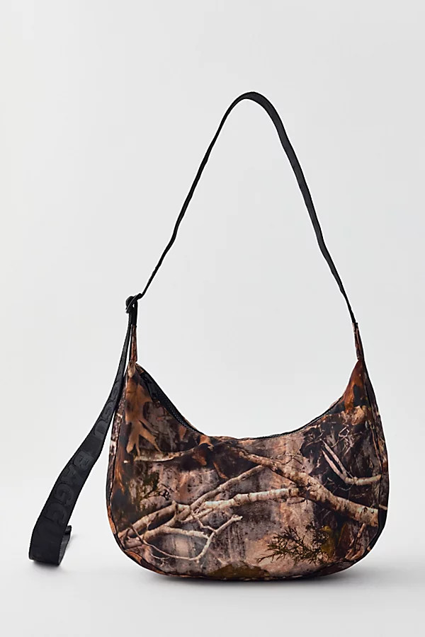 BAGGU Medium Nylon Crescent Bag in Photo Forest at Urban Outfitters | Urban Outfitters (US and RoW)