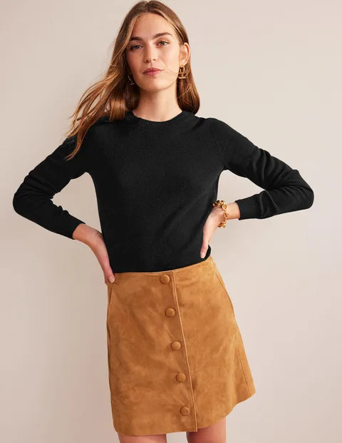 Eva Cashmere Crew Neck Sweater | Boden (US)