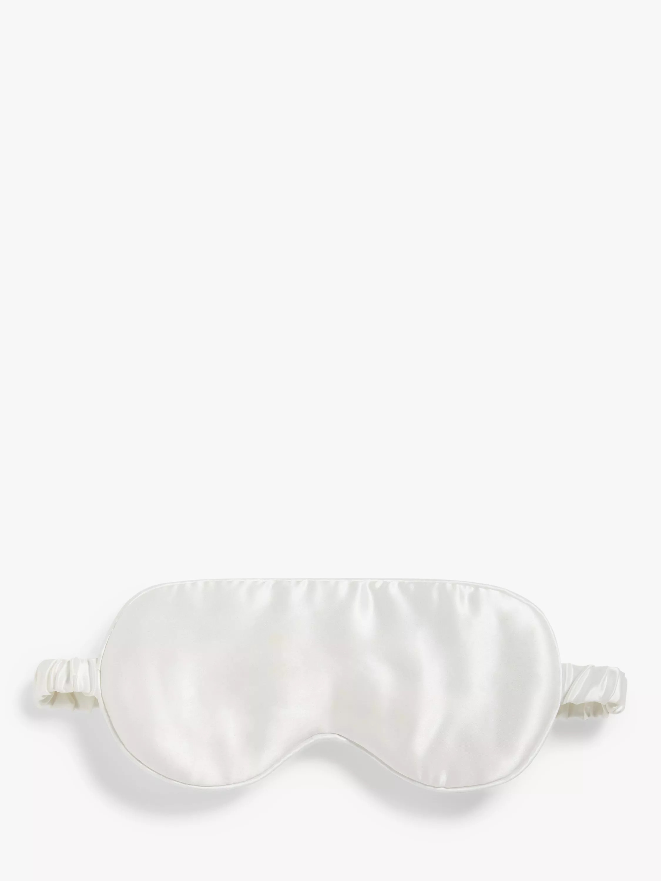 John LewisOrganic Mulberry Silk Eye Mask, White | John Lewis (UK)