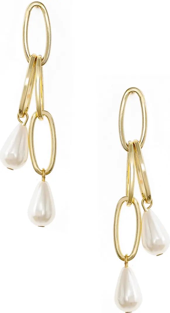 Ettika Freshwater Pearl Drop Earrings | Nordstrom | Nordstrom