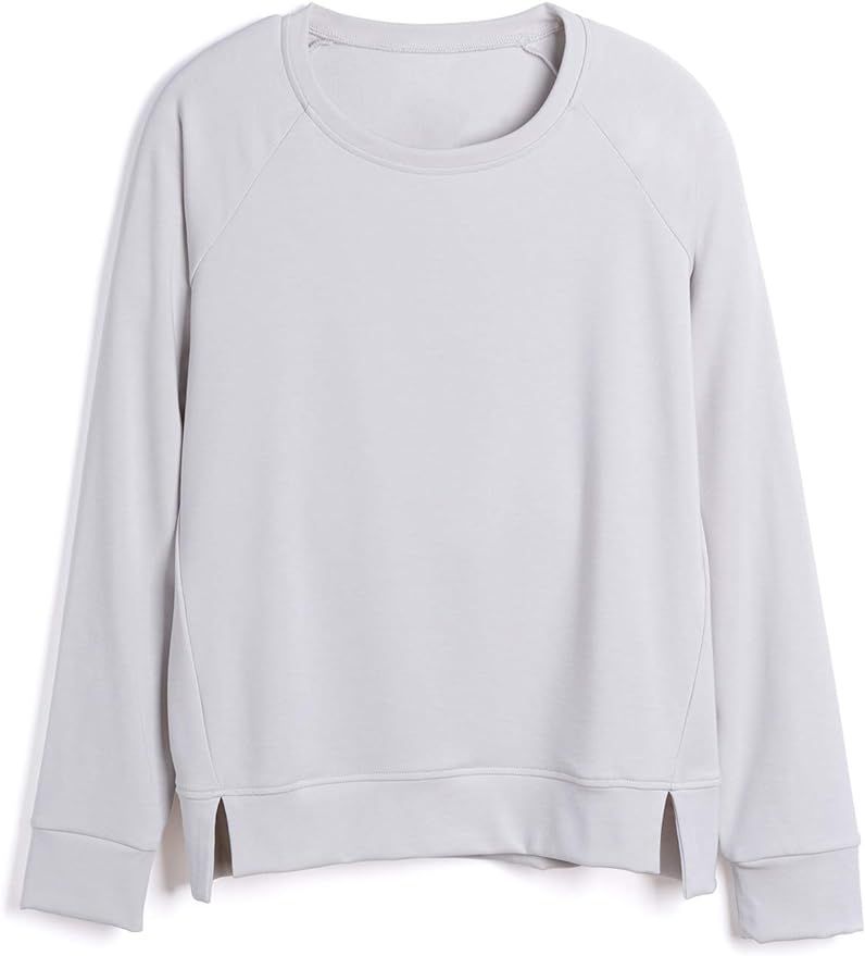 GYS Women's Bamboo Crewneck Pullover Sweatshirt | Amazon (US)