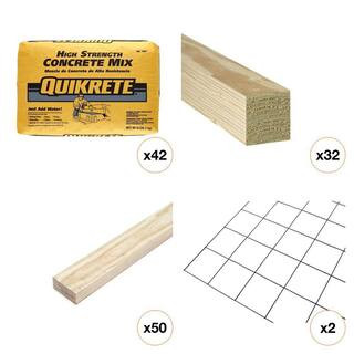 Ultimate Pro-Pour Foundation & Patio Bulk Savings Kit - The Home Depot | The Home Depot