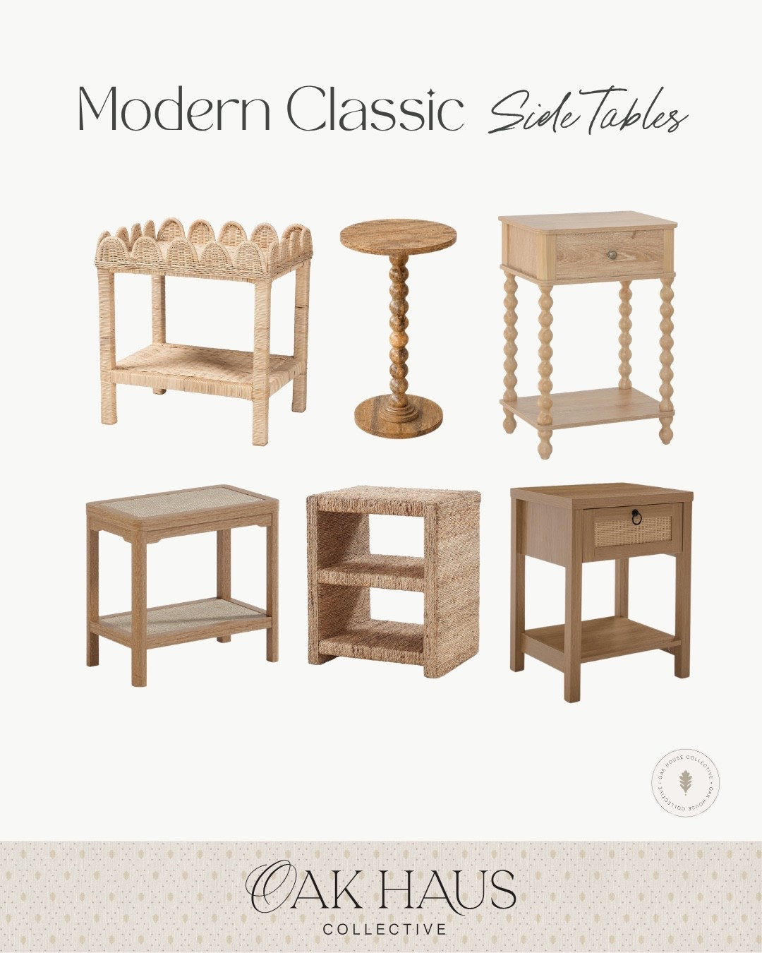 Modern, Classic, Side Tables, Living Room, Bedroom, Furniture, Nightstand, Interior, Chic

#LTKHome #LTKdayinmylife #LTKSeasonal
