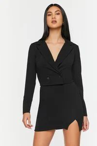 Cropped Blazer & Mini Skirt Set | Forever 21 (US)