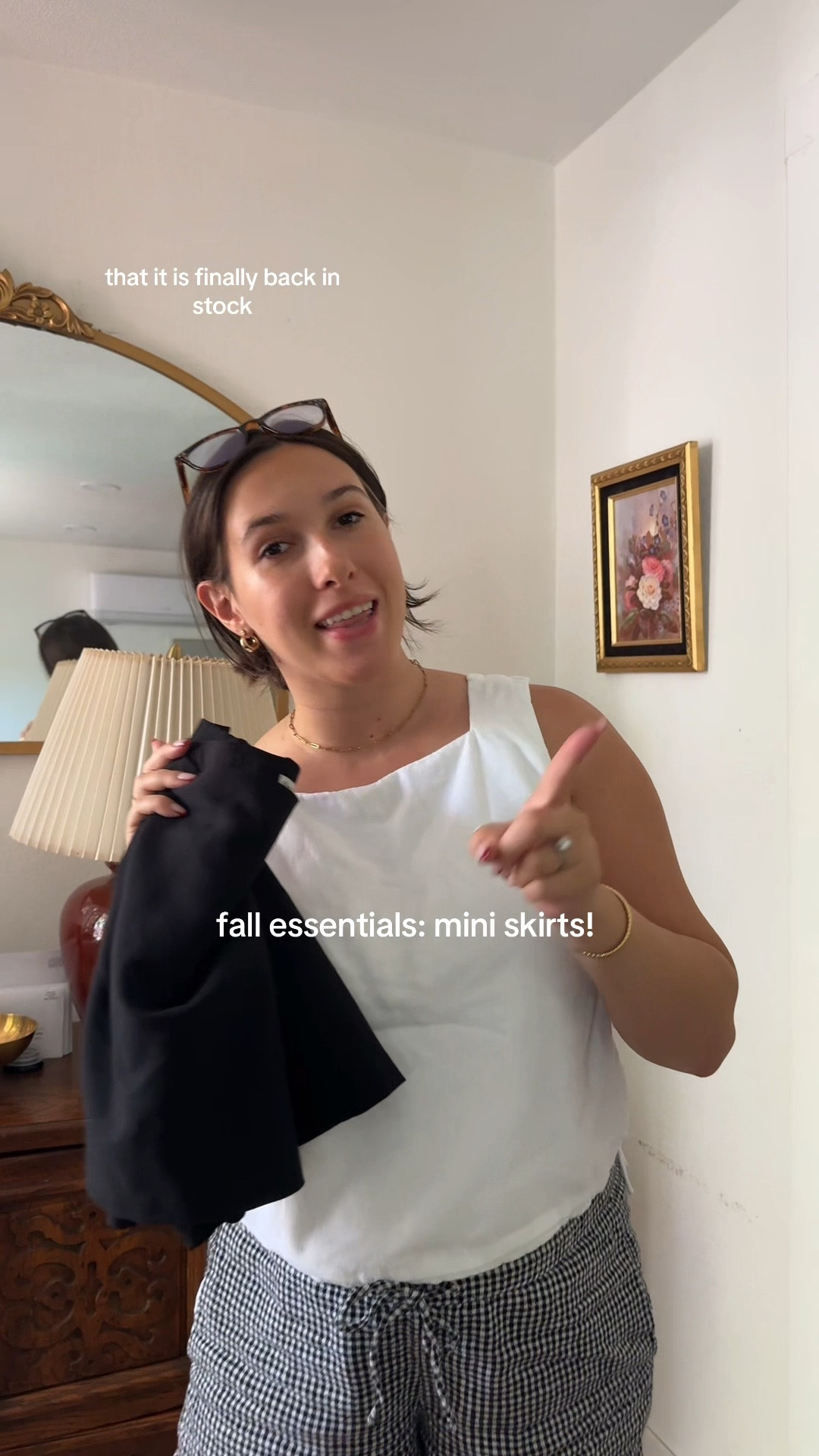 This Abercrombie mini skirt is an essential! | fall outfit, fall ootd, fall essentials, mini skirt, Abercrombie skirt, Abercrombie style, black skirt, black mini skirt, fall trends 

#LTKSeasonal #LTKFindsUnder50 #LTKSaleAlert