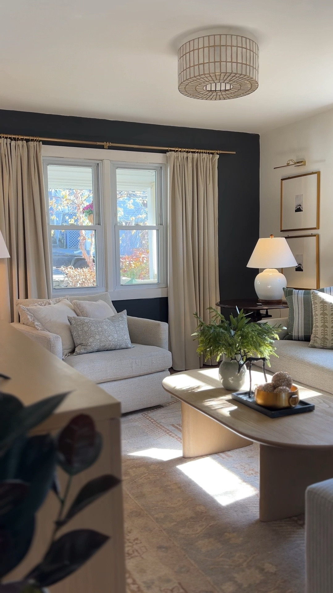 Too scared to paint a wall dark? I totally get it—it took me ages to find the confidence to go for it. 

But let me tell you, sometimes, it’s the boldest moves that make the biggest impact. Painting my living room wall Benjamin Moore Wrought Iron has completely transformed the space, adding a little modern elegance and cozy drama. From the decor to the finishing touches, everything you need to shop this look is ready for you!

#LTKVideo #LTKHome