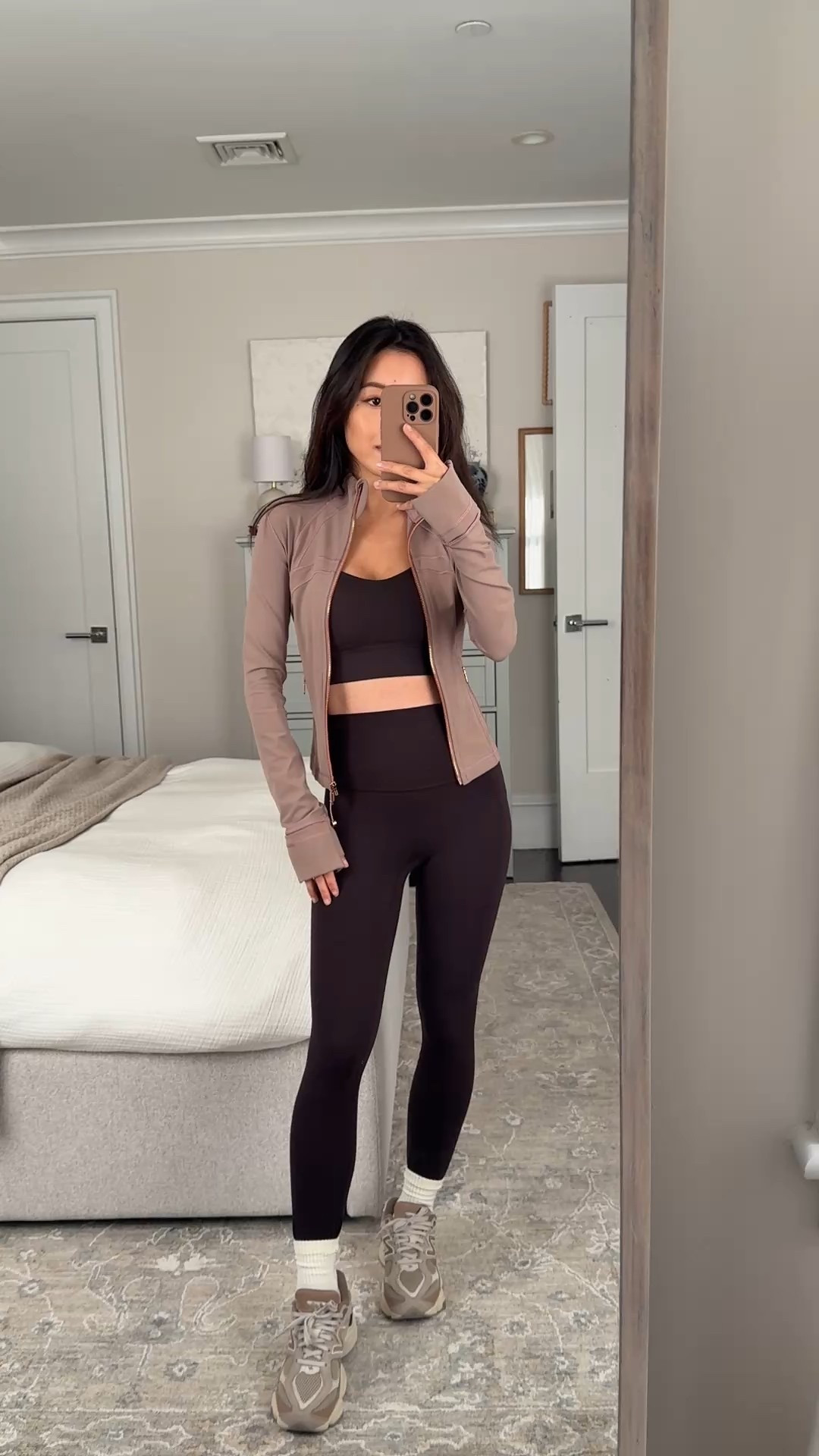 lululemon new arrivals 

• Align No Line High-Rise Pant have a smooth, streamlined flat front. Wearing a size 2, the 25" inseam is slightly long on me (5 ft tall) - can get free hemming in any store. 

• Like A Cloud Longline Bra size 2 is soft and supportive, runs a little small so I could size up to a 4. 

• Define Cropped Jacket size 2, shorter version of their Define Jacket that is petite friendly, great for running and sweat wicking

@lululemon #ad #lululemoncreator

Athleisure outfit, running jacket, workout set, petite friendly, yoga and pilates leggings 

#LTKfitnessgoals #LTKActive #LTKPetite