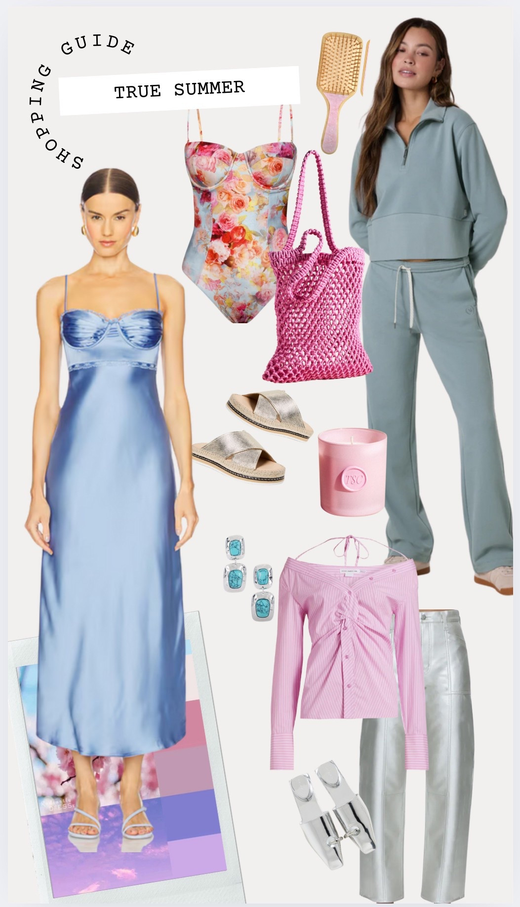 True Summer-You’re calm, cool, and effortlessly elegant. Your colors are soft, cool, and refined—think dusty rose, soft periwinkle, cool true blue, and silvery lavender. 

#LTKOver40 #LTKStyleTip #LTKSeasonal