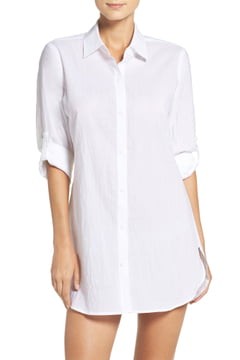 Boyfriend Shirt Cover-Up | Nordstrom