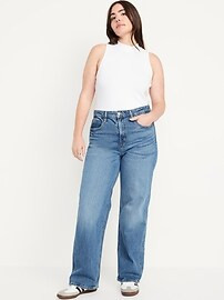 Extra High-Waisted Wide-Leg Jeans | Old Navy (US)