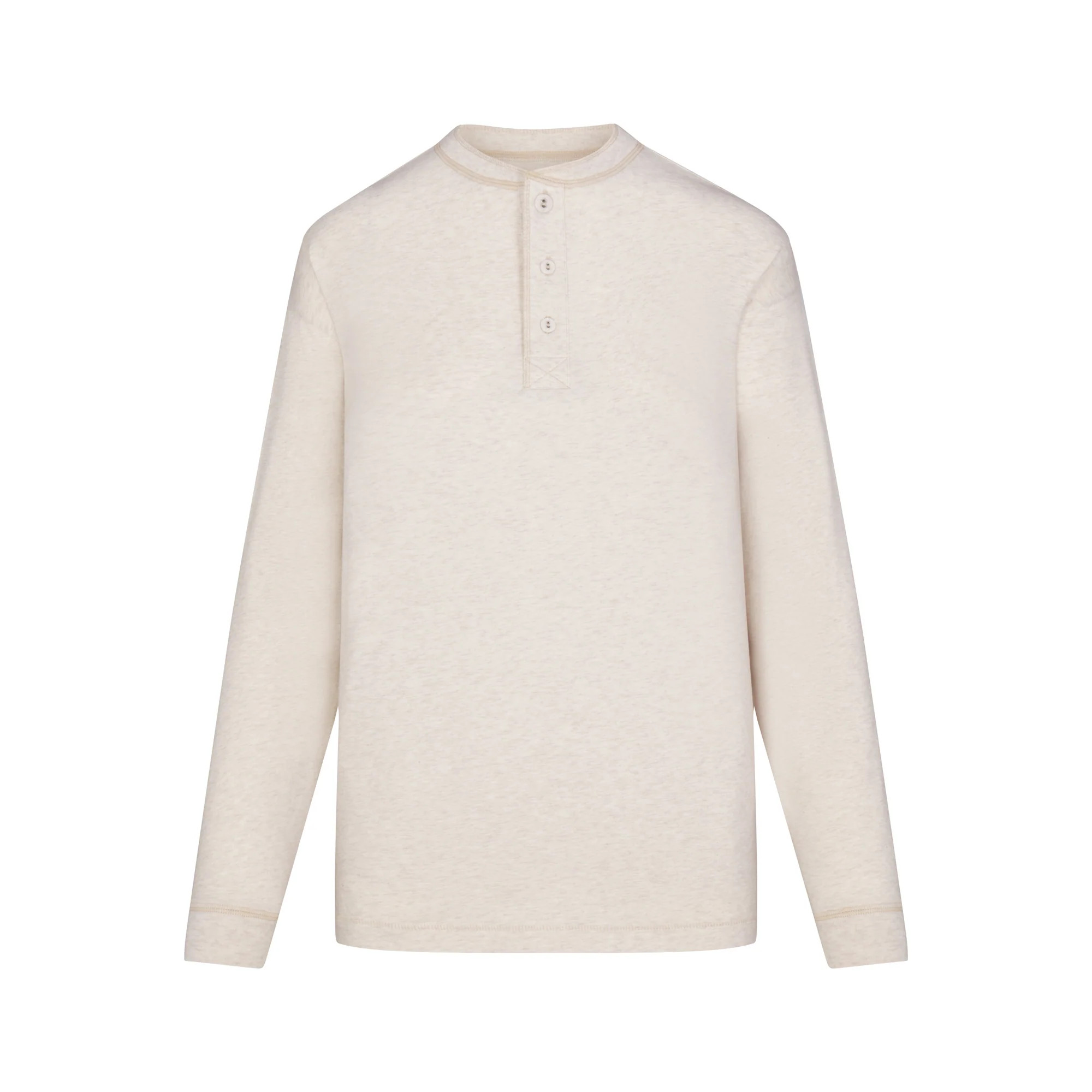 LONG SLEEVE HENLEY | SKIMS (US)