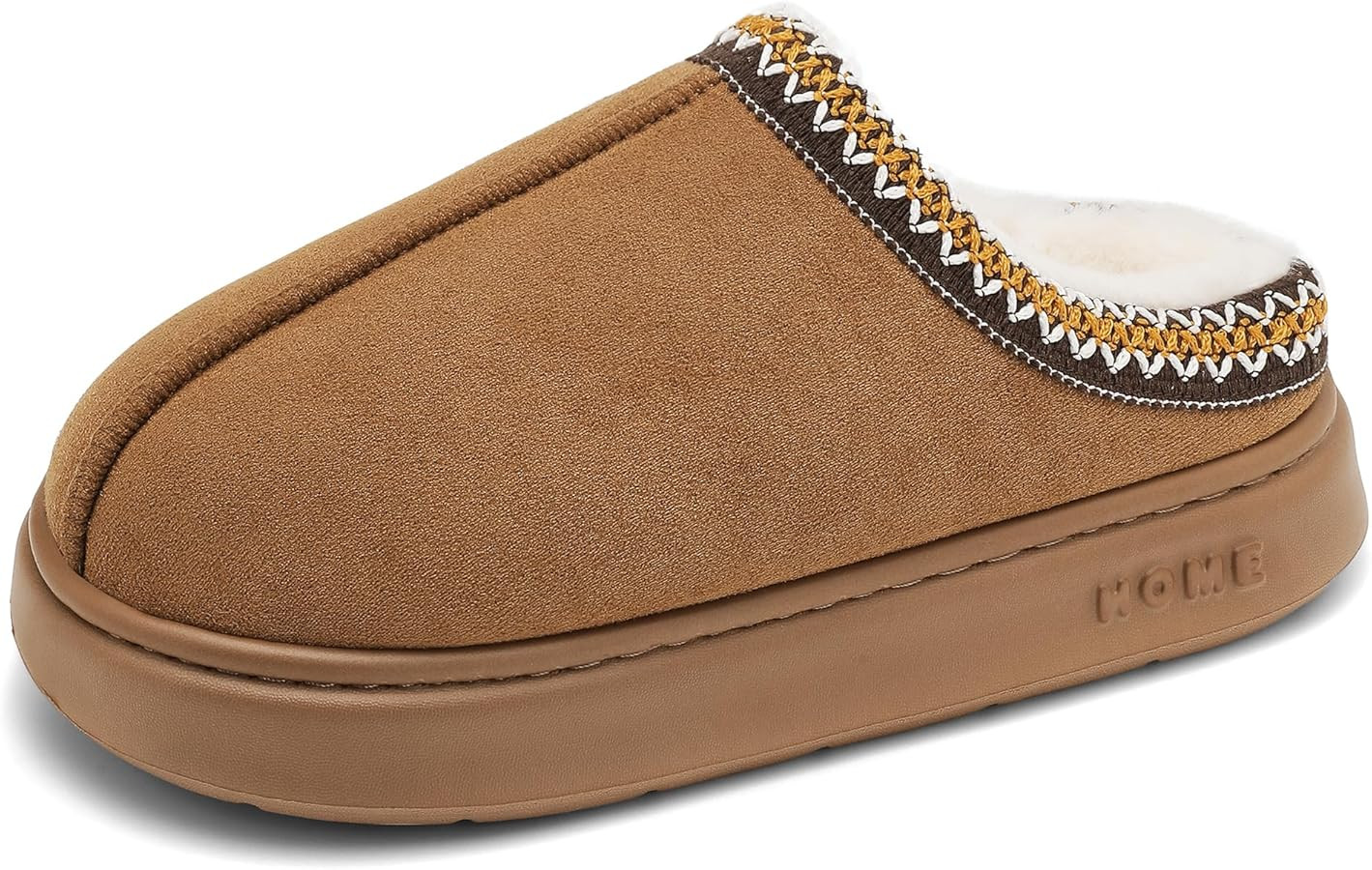 Women's Slippers Fluffy Winter House Shoes Platform Mini Boots Lined Short Ankle Boots Indoor Out... | Amazon (US)