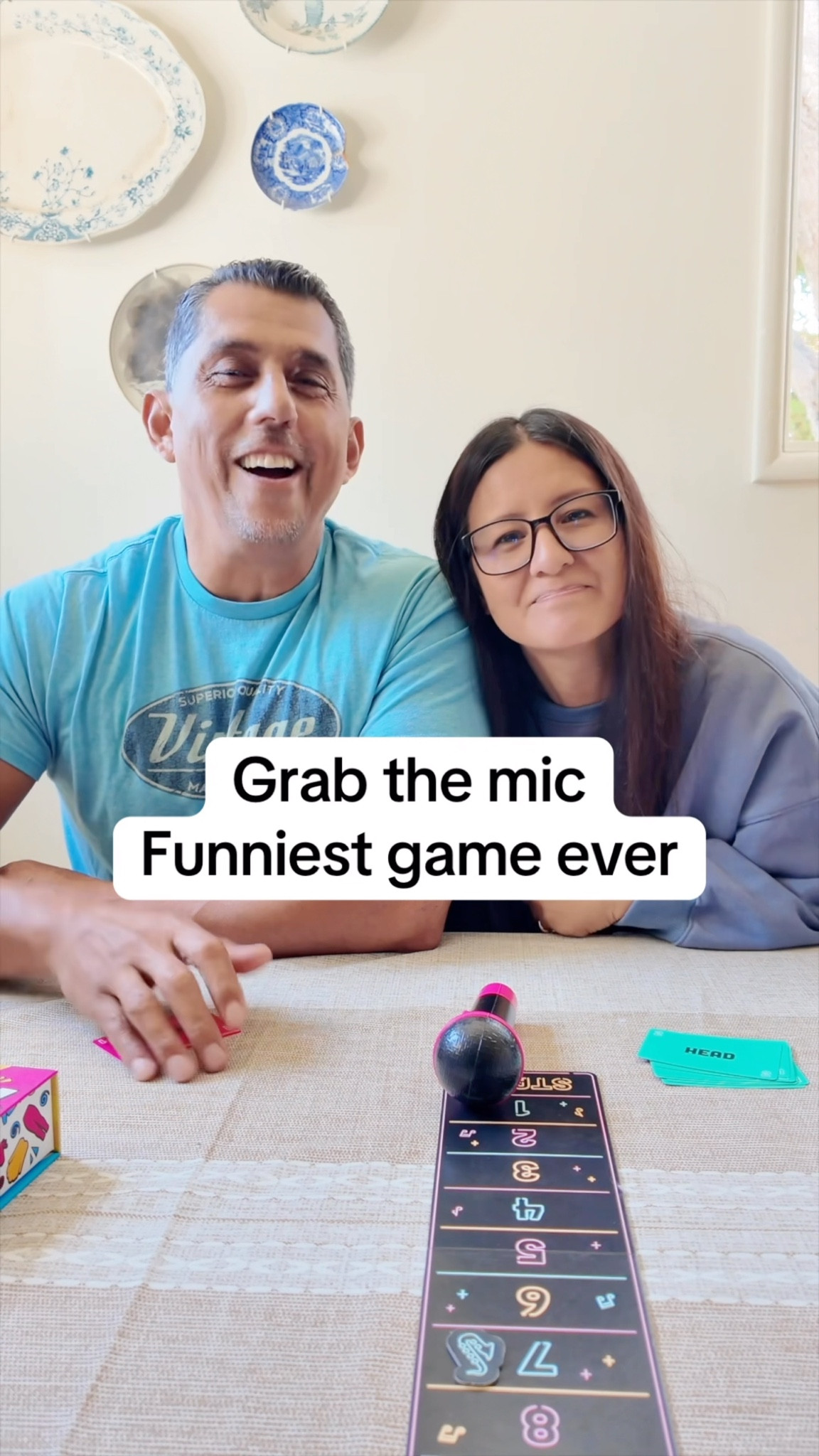 🎤 Family game night just got louder (and way more hilarious)! Cesar and I played Grab the Mic and it got us singing, laughing, and having fun. It’s easy to play, fun for all ages, and the perfect way to make those holiday memories together. 💃🕺
Family fun + music + laughter = the best kind of chaos! 🤣🤣 #gamenight #familyfun 

#LTKKids #LTKParties #LTKFamily
